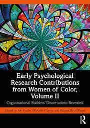 Early Psychological Research Contributions from Women of Color (Vol 2)